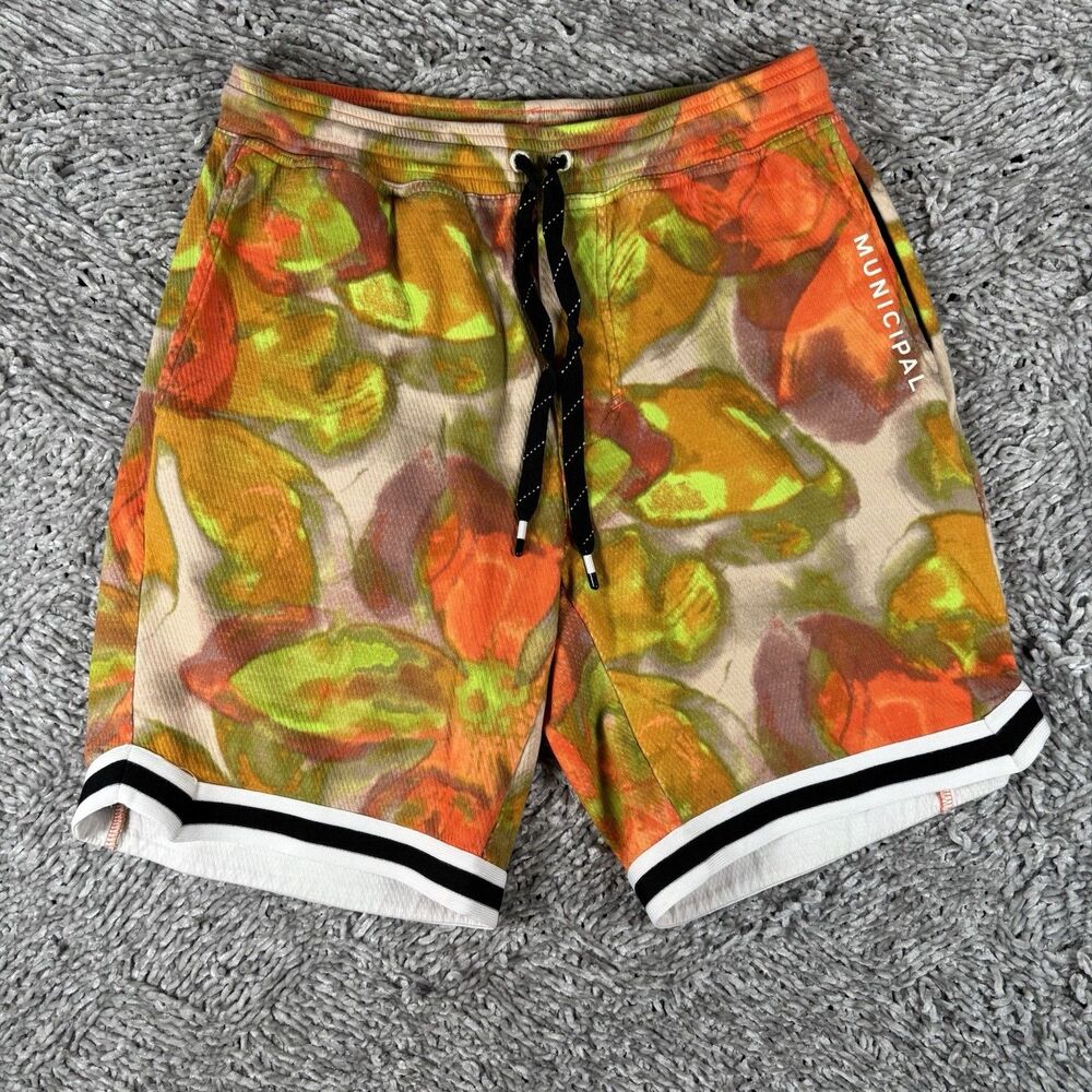 Municipal Sport Utility Gear Shorts Men's Small Activewear Gym Running Run